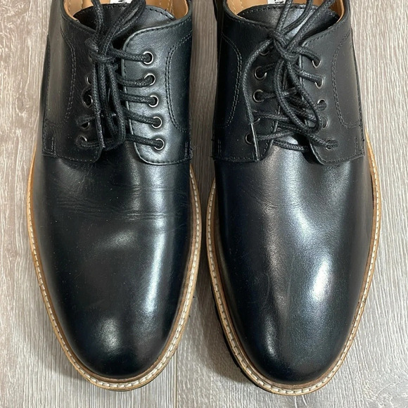 Steve Madden Black Leather Oxfords - Picture 6 of 16